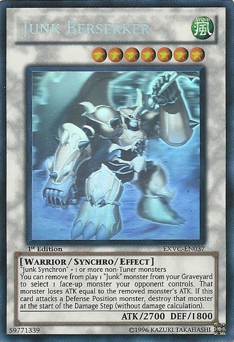 Junk Berserker [EXVC-EN037] Ghost Rare | Gear Gaming Fayetteville