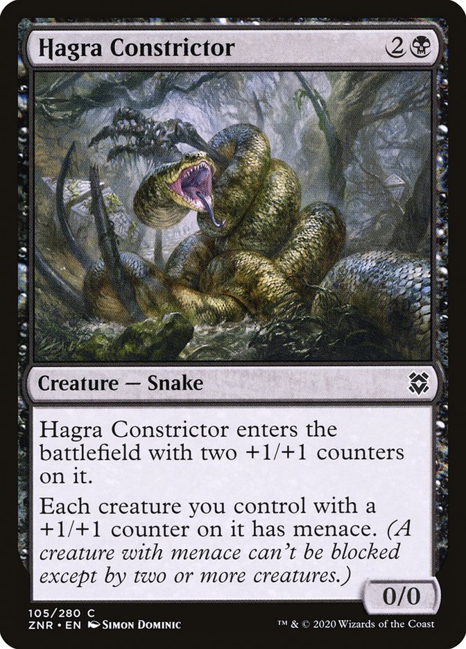 Hagra Constrictor [Zendikar Rising] | Gear Gaming Fayetteville