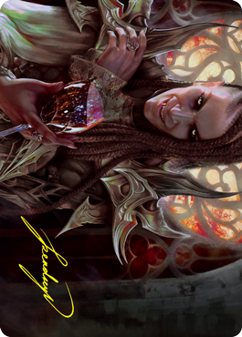 Voldaren Epicure 2 Art Card (Gold-Stamped Signature) [Innistrad: Crimson Vow Art Series] | Gear Gaming Fayetteville