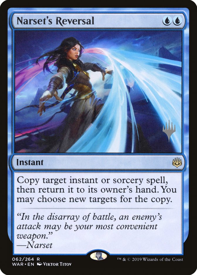 Narset's Reversal (Promo Pack) [War of the Spark Promos] | Gear Gaming Fayetteville