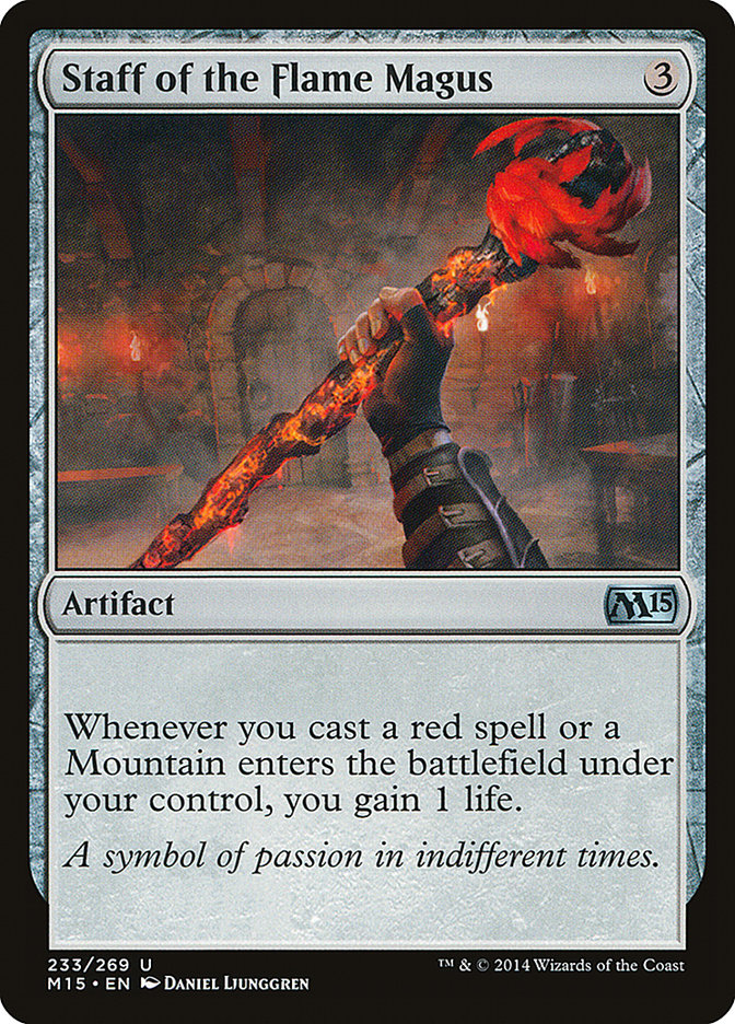 Staff of the Flame Magus [Magic 2015] | Gear Gaming Fayetteville