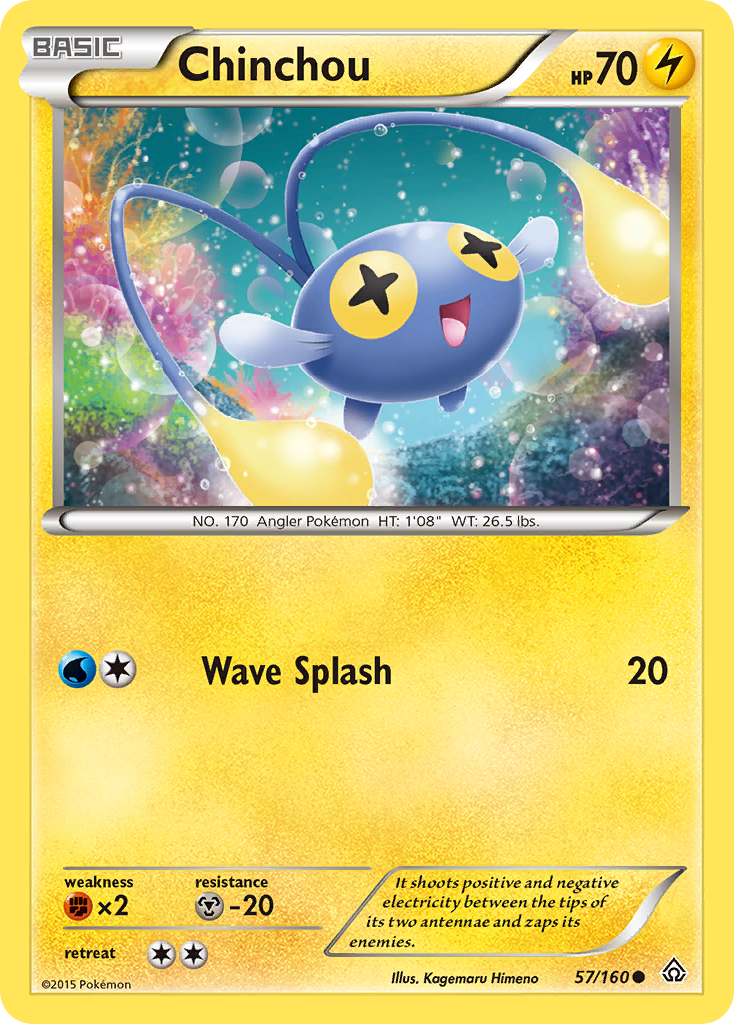 Chinchou (57/160) [XY: Primal Clash] | Gear Gaming Fayetteville