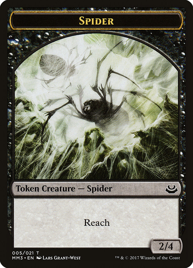 Spider Token [Modern Masters 2017 Tokens] | Gear Gaming Fayetteville