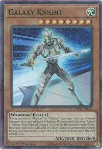 Galaxy Knight (Green) [LDS2-EN049] Ultra Rare | Gear Gaming Fayetteville
