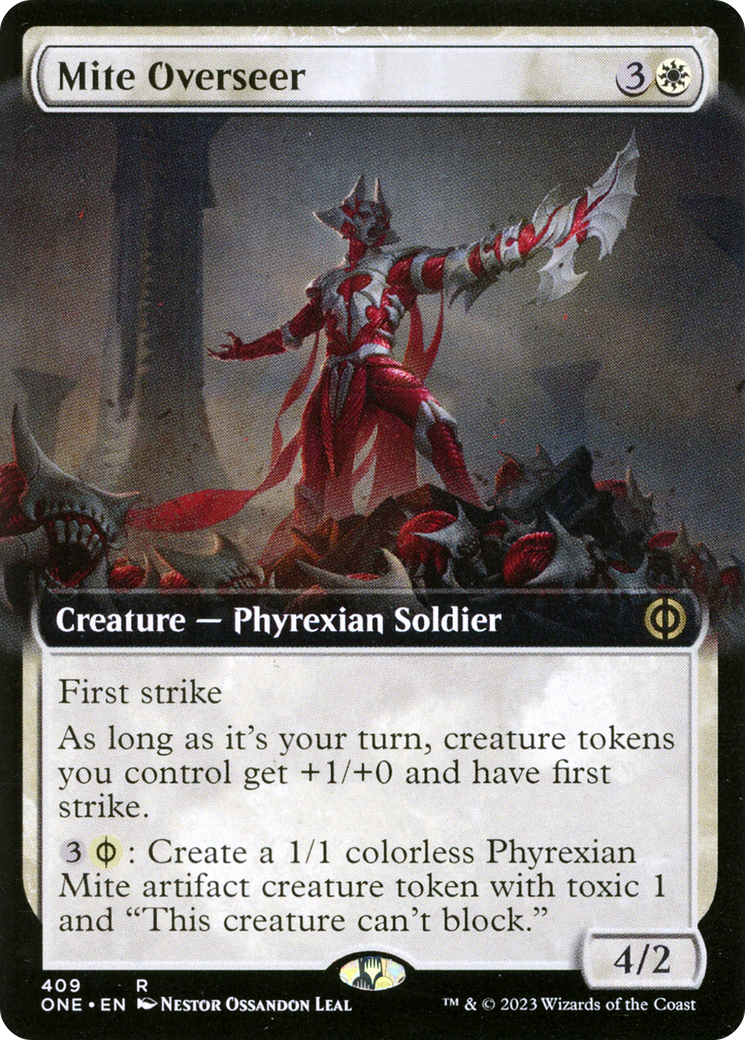 Mite Overseer (Extended Art) [Phyrexia: All Will Be One] | Gear Gaming Fayetteville