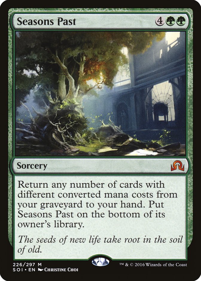 Seasons Past [Shadows over Innistrad] | Gear Gaming Fayetteville