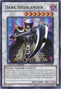 Dark Highlander [Yu-Gi-Oh! 5D's Manga Promotional Cards] [YF01-EN001] | Gear Gaming Fayetteville