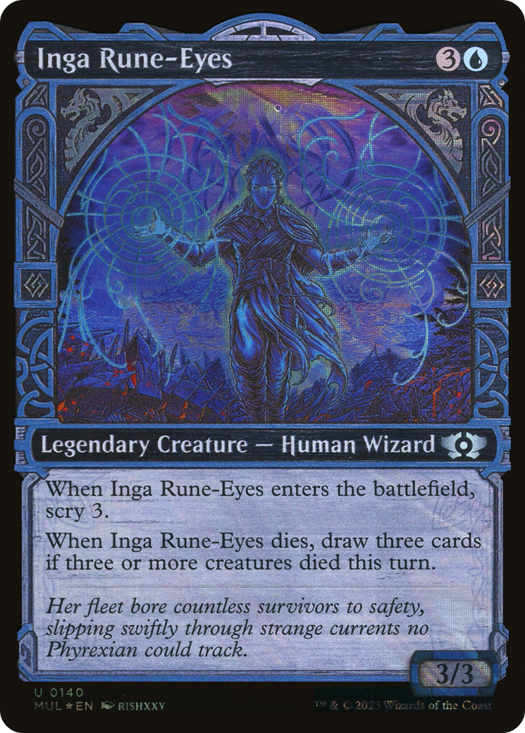 Inga Rune-Eyes (Halo Foil) [Multiverse Legends] | Gear Gaming Fayetteville