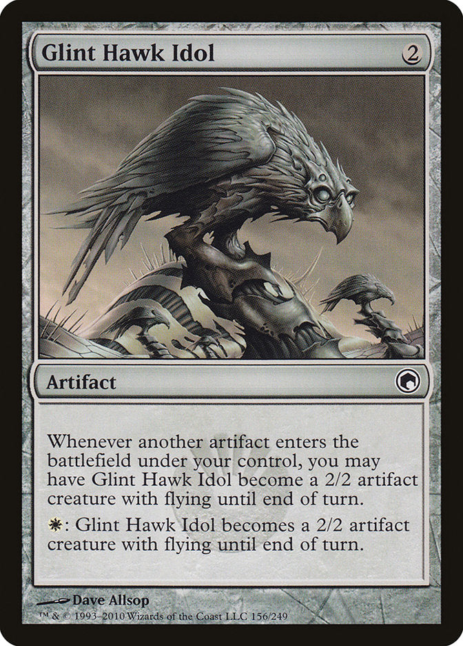 Glint Hawk Idol [Scars of Mirrodin] | Gear Gaming Fayetteville