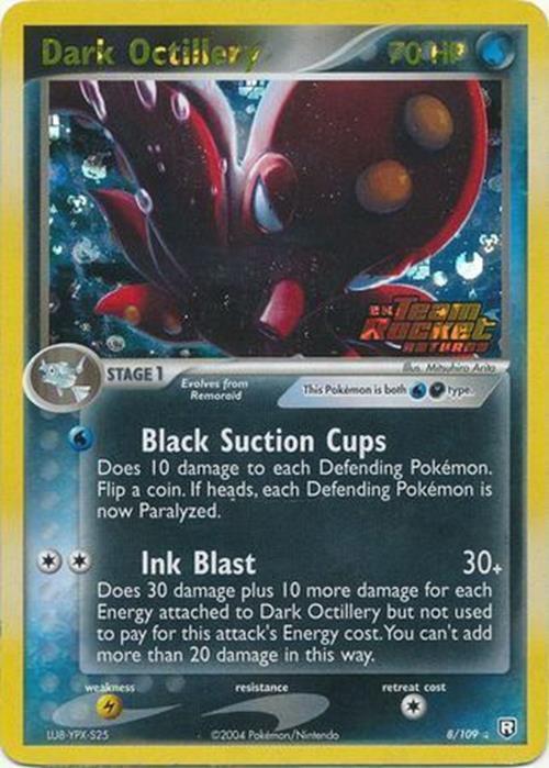 Dark Octillery (8/109) (Stamped) [EX: Team Rocket Returns] | Gear Gaming Fayetteville