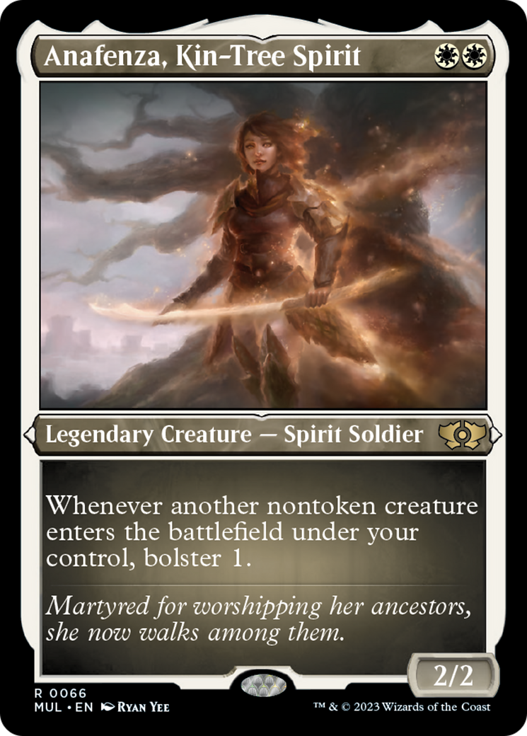 Anafenza, Kin-Tree Spirit (Foil Etched) [Multiverse Legends] | Gear Gaming Fayetteville