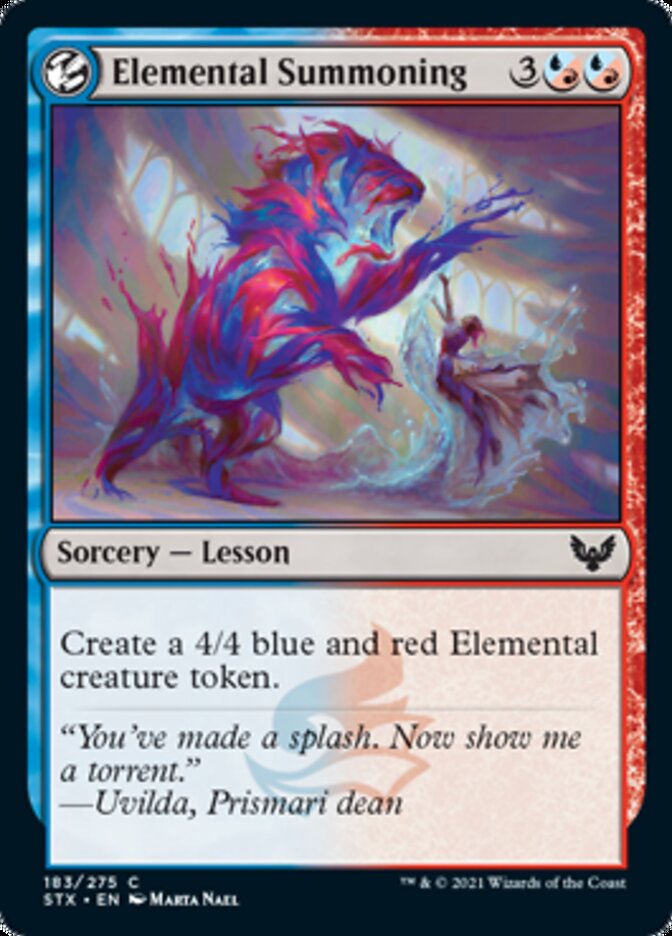 Elemental Summoning [Strixhaven: School of Mages] | Gear Gaming Fayetteville