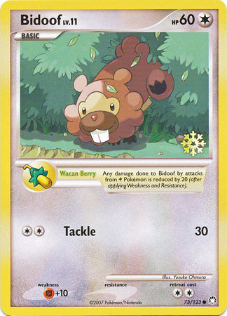 Bidoof (73/123) [Countdown Calendar Promos] | Gear Gaming Fayetteville