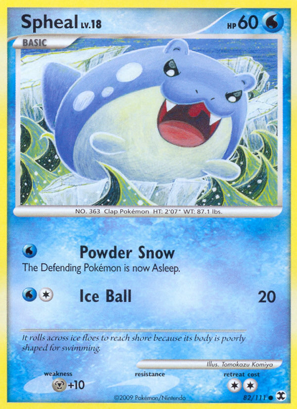 Spheal (82/111) [Platinum: Rising Rivals] | Gear Gaming Fayetteville