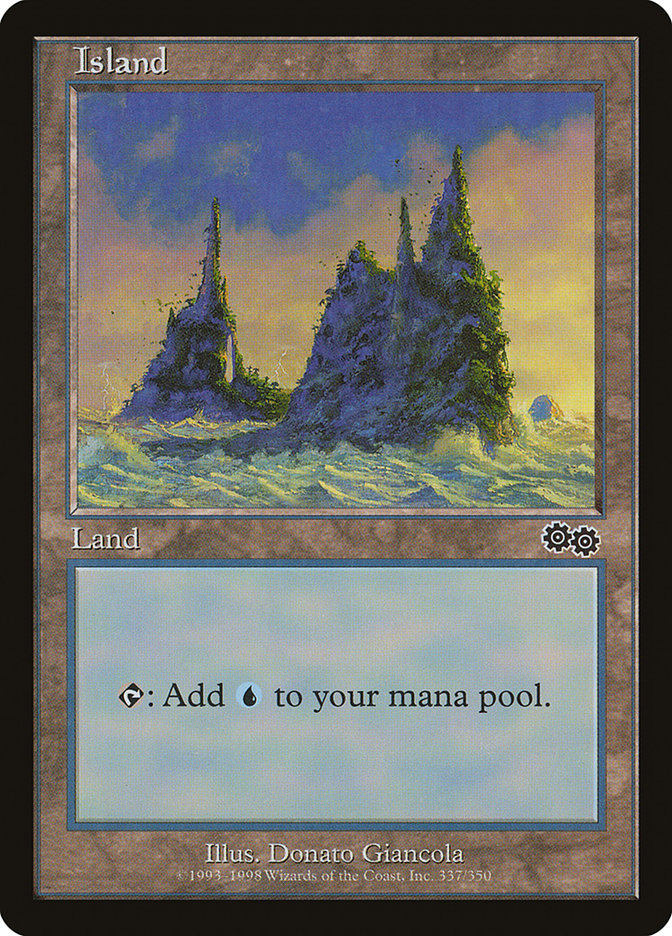 Island (337) [Urza's Saga] | Gear Gaming Fayetteville