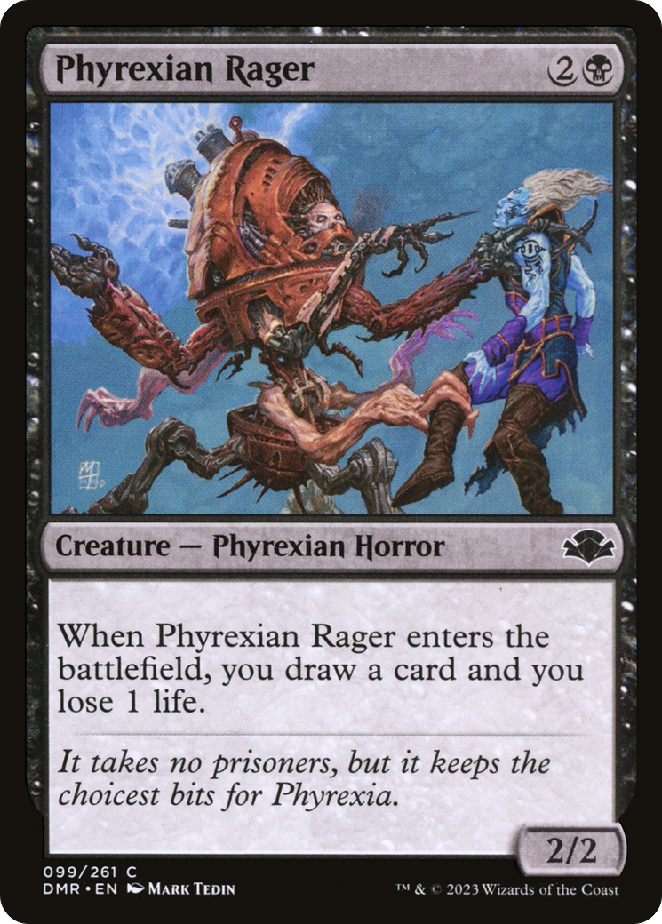 Phyrexian Rager [Dominaria Remastered] | Gear Gaming Fayetteville