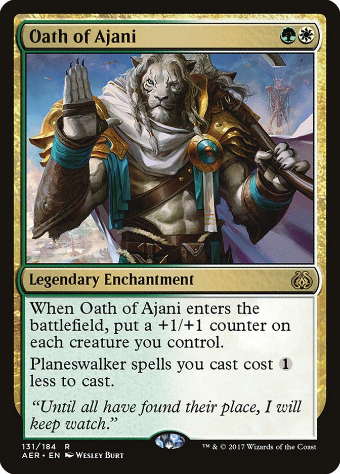 Oath of Ajani [Aether Revolt] | Gear Gaming Fayetteville