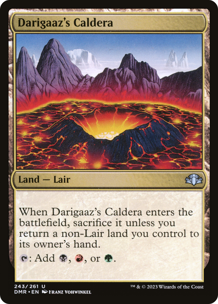 Darigaaz's Caldera [Dominaria Remastered] | Gear Gaming Fayetteville