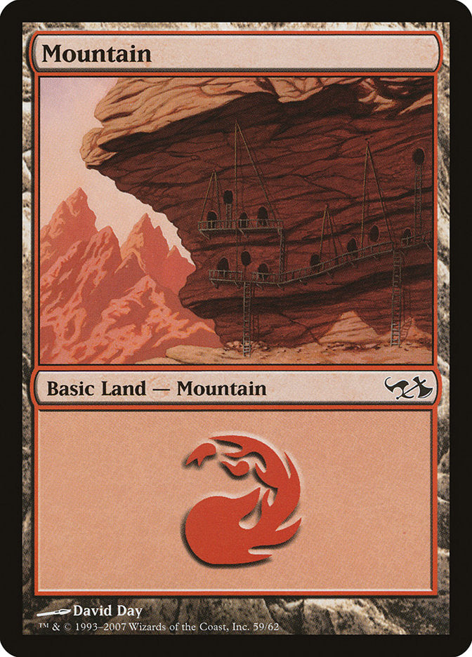 Mountain (59) [Duel Decks: Elves vs. Goblins] | Gear Gaming Fayetteville