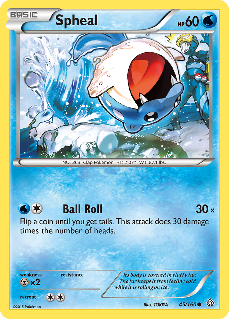 Spheal (45/160) [XY: Primal Clash] | Gear Gaming Fayetteville