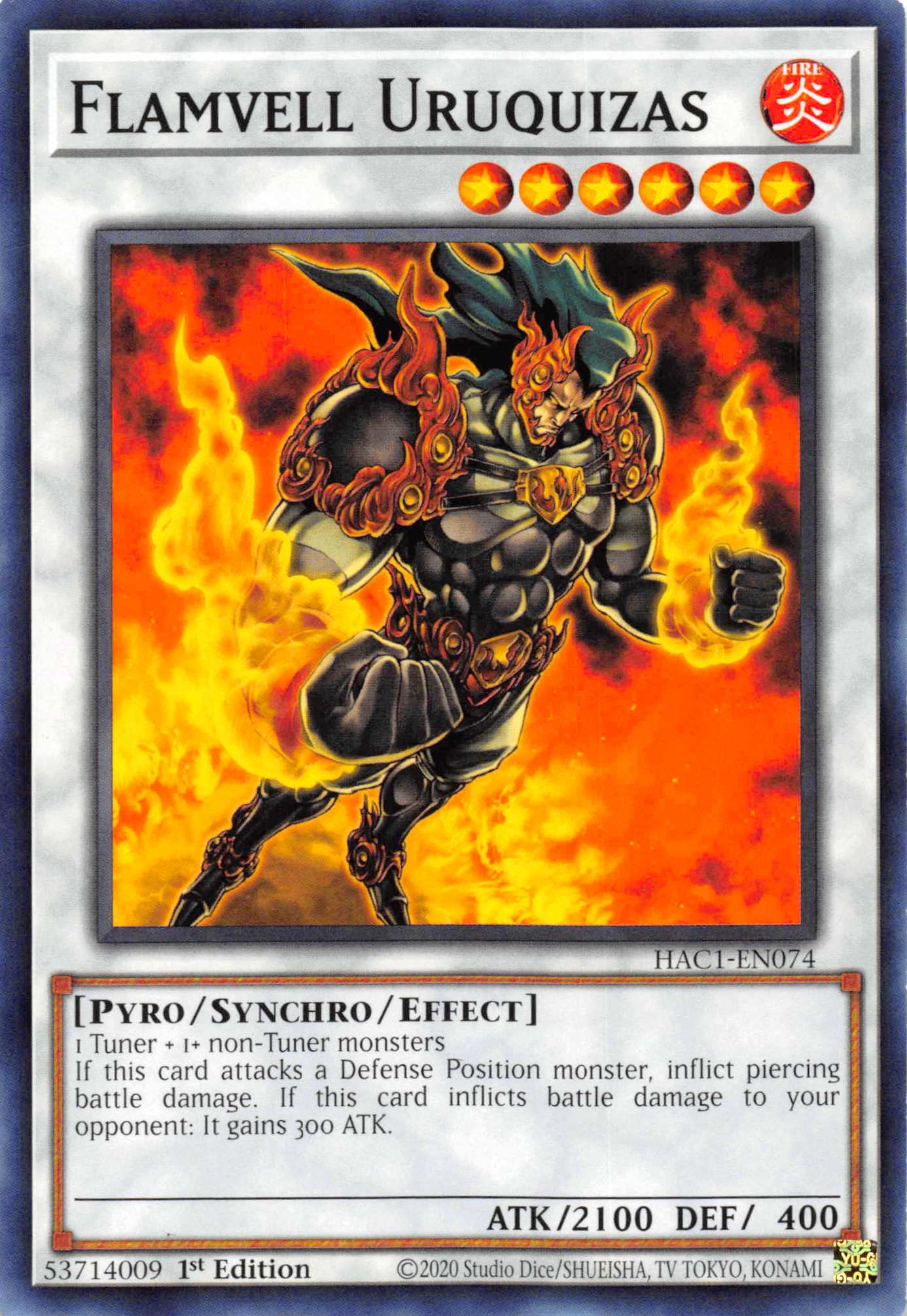 Flamvell Uruquizas [HAC1-EN074] Common | Gear Gaming Fayetteville
