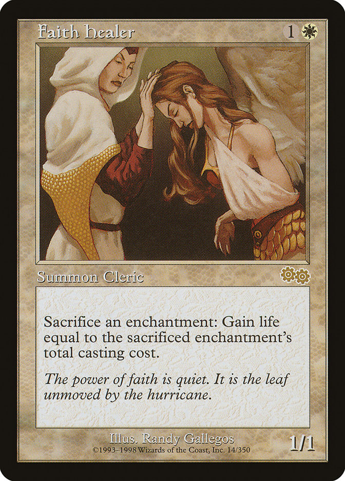 Faith Healer [Urza's Saga] | Gear Gaming Fayetteville