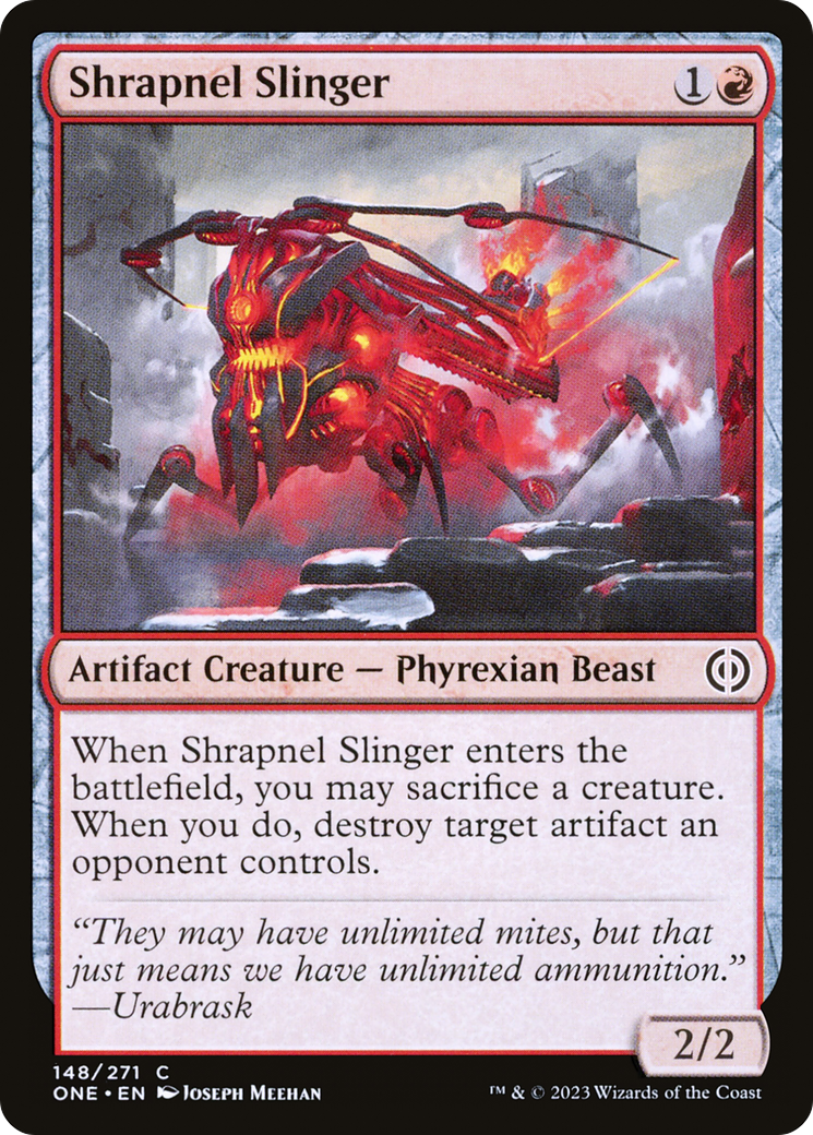 Shrapnel Slinger [Phyrexia: All Will Be One] | Gear Gaming Fayetteville