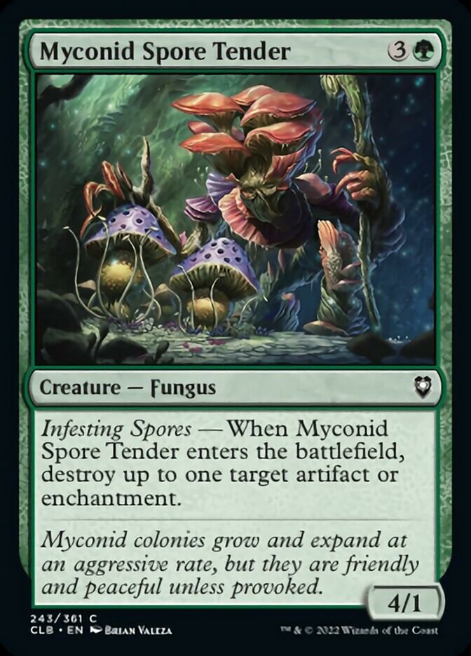 Myconid Spore Tender [Commander Legends: Battle for Baldur's Gate] | Gear Gaming Fayetteville