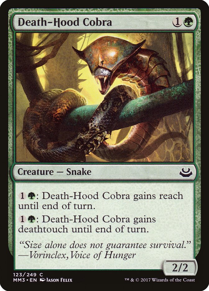 Death-Hood Cobra [Modern Masters 2017] | Gear Gaming Fayetteville