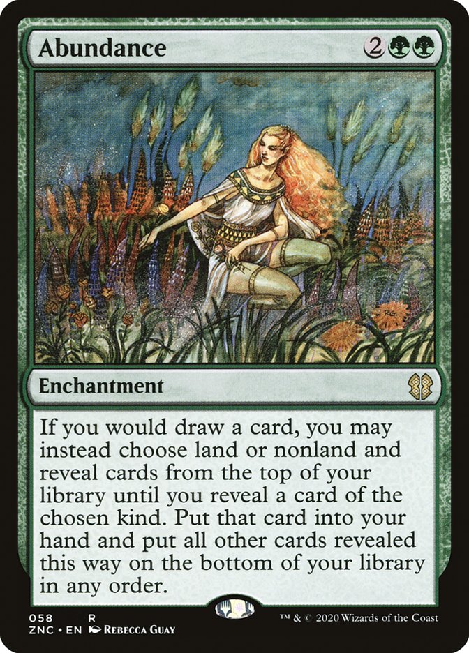 Abundance [Zendikar Rising Commander] | Gear Gaming Fayetteville