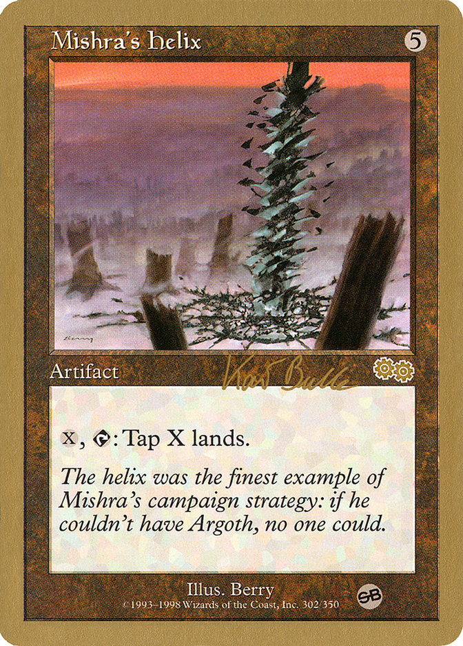 Mishra's Helix (Kai Budde) (SB) [World Championship Decks 1999] | Gear Gaming Fayetteville