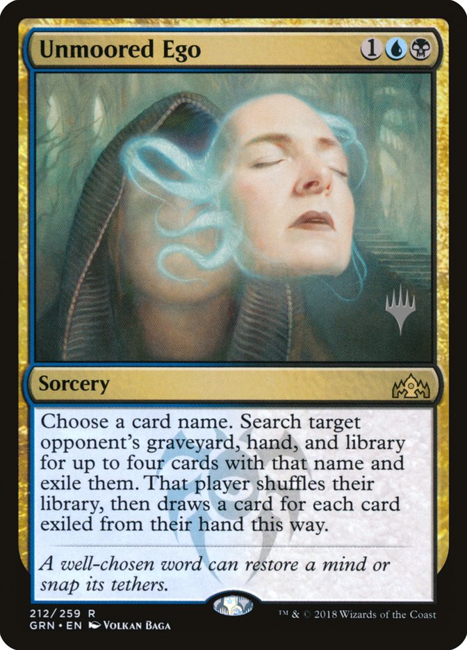 Unmoored Ego (Promo Pack) [Guilds of Ravnica Promos] | Gear Gaming Fayetteville