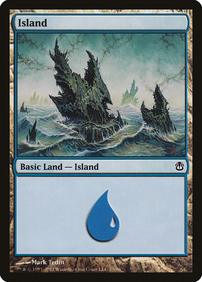 Island (79) [Duel Decks: Ajani vs. Nicol Bolas] | Gear Gaming Fayetteville