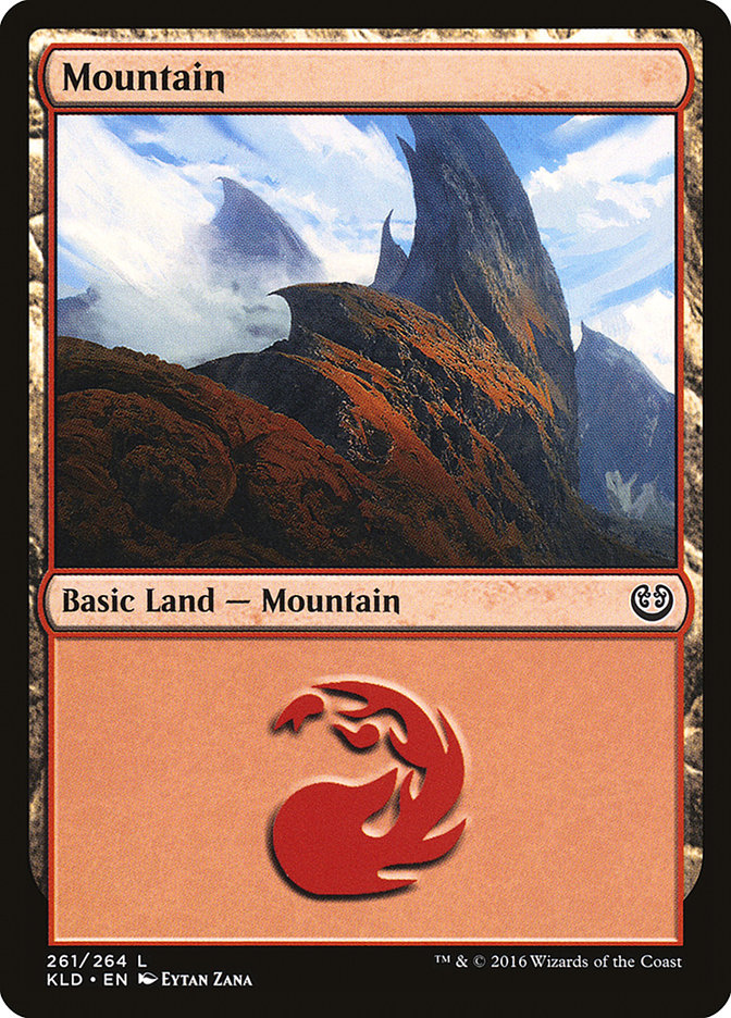 Mountain (261) [Kaladesh] | Gear Gaming Fayetteville