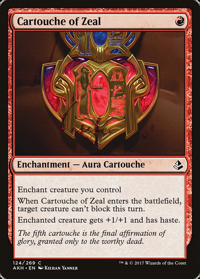 Cartouche of Zeal [Amonkhet] | Gear Gaming Fayetteville