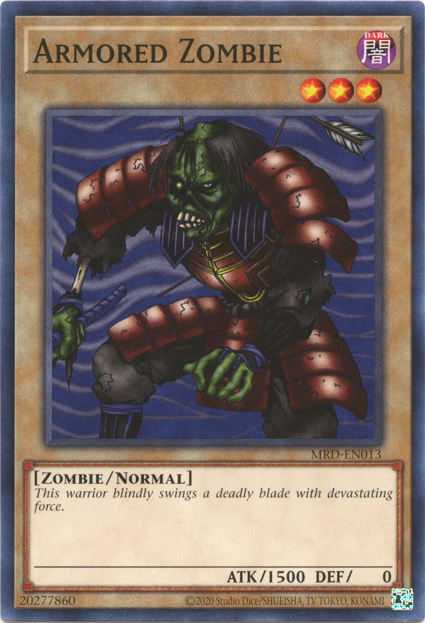 Armored Zombie (25th Anniversary) [MRD-EN013] Common | Gear Gaming Fayetteville