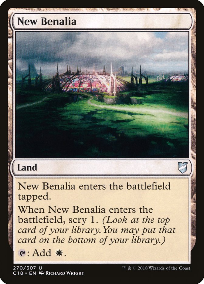 New Benalia [Commander 2018] | Gear Gaming Fayetteville