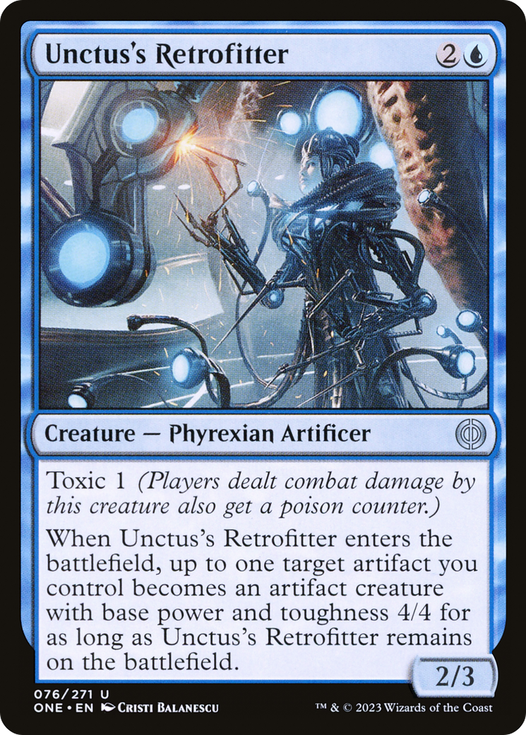 Unctus's Retrofitter [Phyrexia: All Will Be One] | Gear Gaming Fayetteville