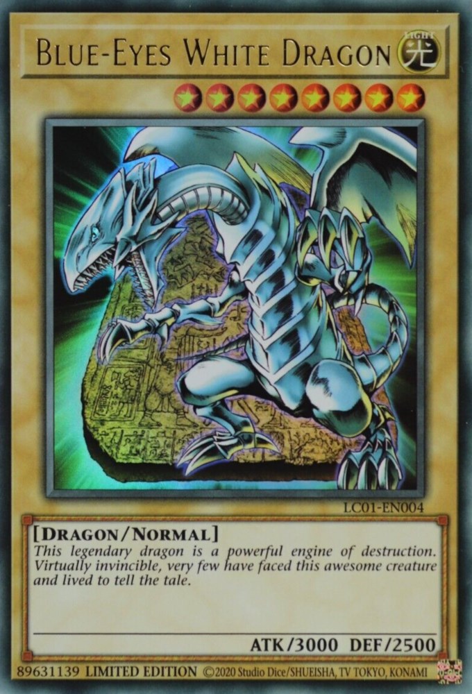 Blue-Eyes White Dragon (25th Anniversary) [LC01-EN004] Ultra Rare | Gear Gaming Fayetteville