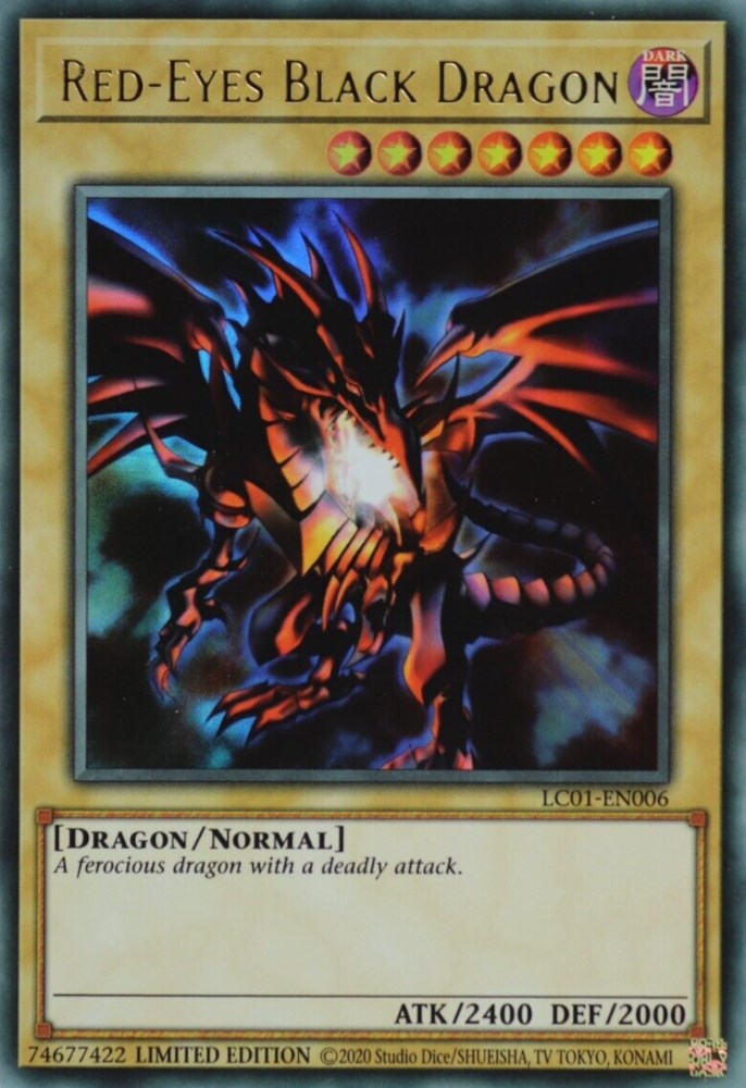 Red-Eyes Black Dragon (25th Anniversary) [LC01-EN006] Ultra Rare | Gear Gaming Fayetteville