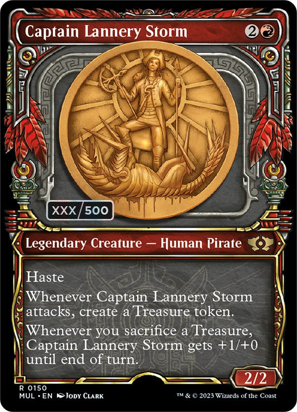 Captain Lannery Storm (Serialized) [Multiverse Legends] | Gear Gaming Fayetteville