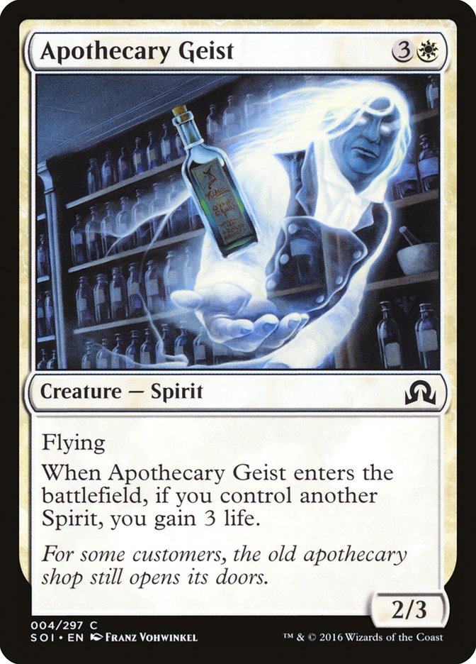 Apothecary Geist [Shadows over Innistrad] | Gear Gaming Fayetteville