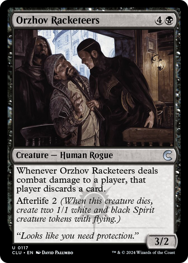Orzhov Racketeers [Ravnica: Clue Edition] | Gear Gaming Fayetteville
