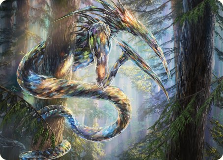 Gemhide Sliver Art Card [Commander Masters Art Series] | Gear Gaming Fayetteville