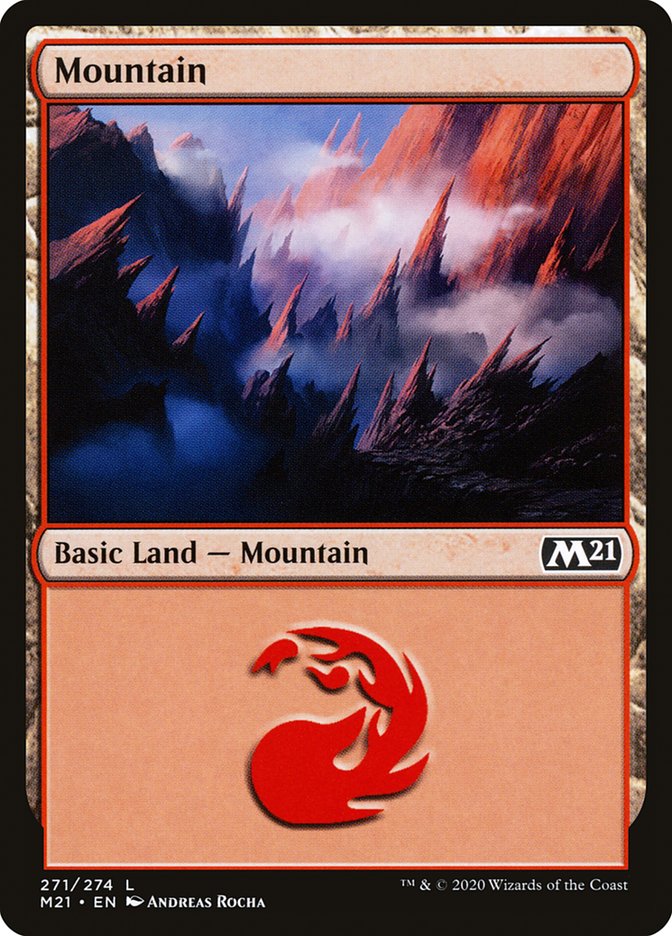 Mountain (271) [Core Set 2021] | Gear Gaming Fayetteville
