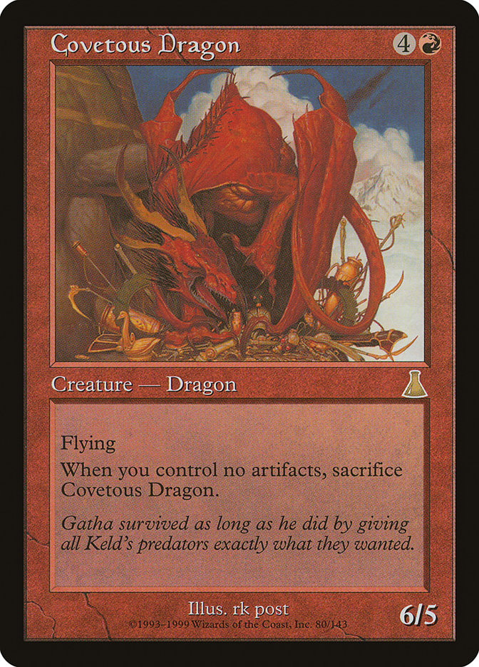 Covetous Dragon [Urza's Destiny] | Gear Gaming Fayetteville