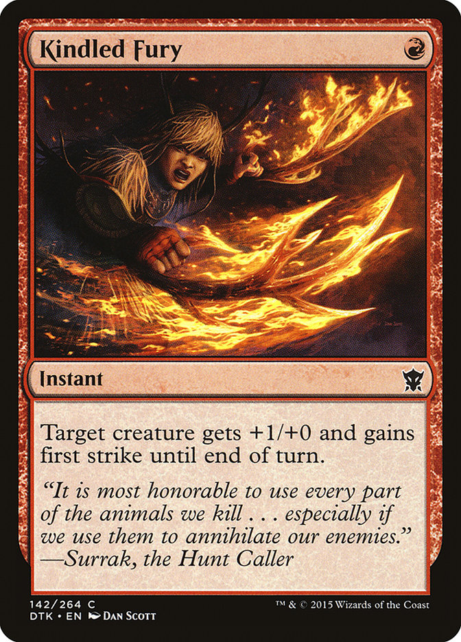 Kindled Fury [Dragons of Tarkir] | Gear Gaming Fayetteville