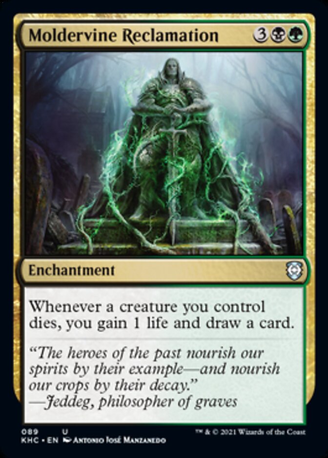 Moldervine Reclamation [Kaldheim Commander] | Gear Gaming Fayetteville
