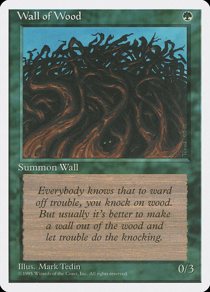 Wall of Wood [Fourth Edition] | Gear Gaming Fayetteville