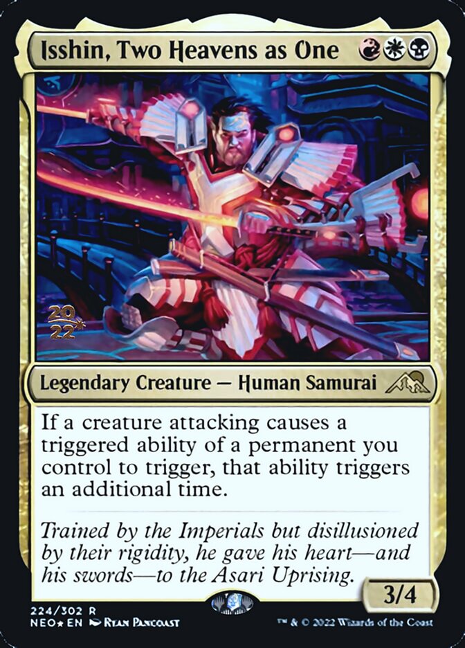 Isshin, Two Heavens as One [Kamigawa: Neon Dynasty Prerelease Promos] | Gear Gaming Fayetteville